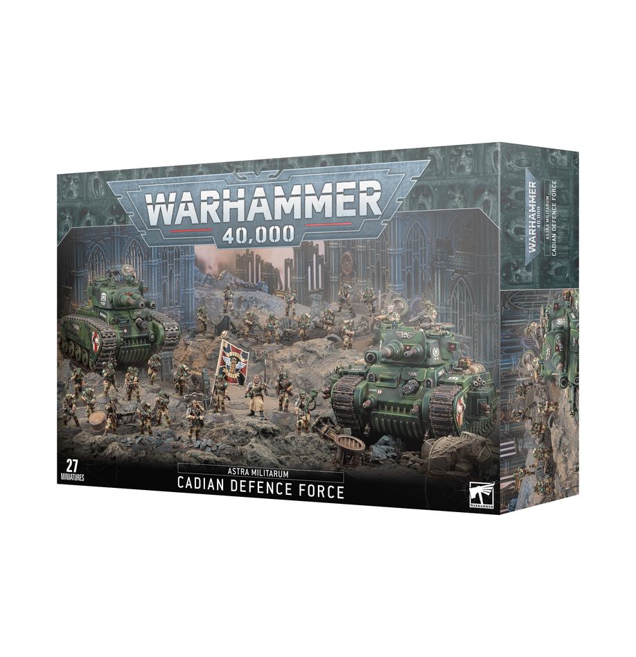 CADIANISCHE VERTEIDIGUNGSSTREITMACHT DES ASTRA MILITARUM WEIHNACHTSBOX 2023