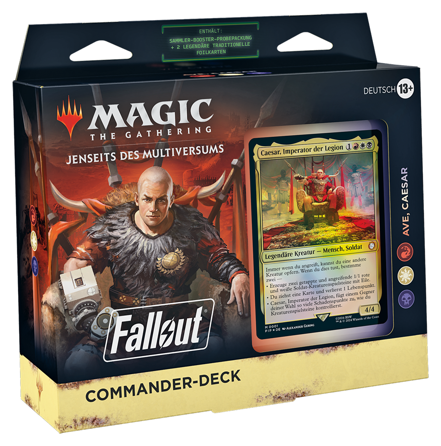 MTG - FALLOUT COMMANDER DECK HAIL, CAESAR - EN - Ab 08.03.2024