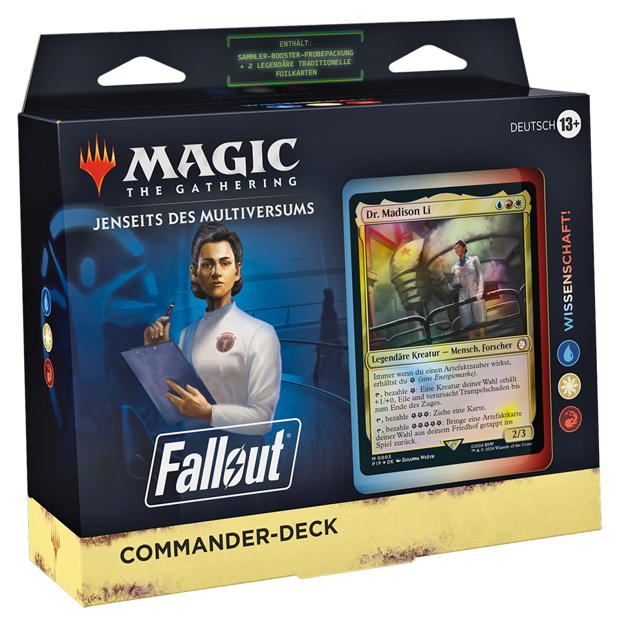 MTG - FALLOUT COMMANDER DECK SCIENCE! - EN - Ab 08.03.2024