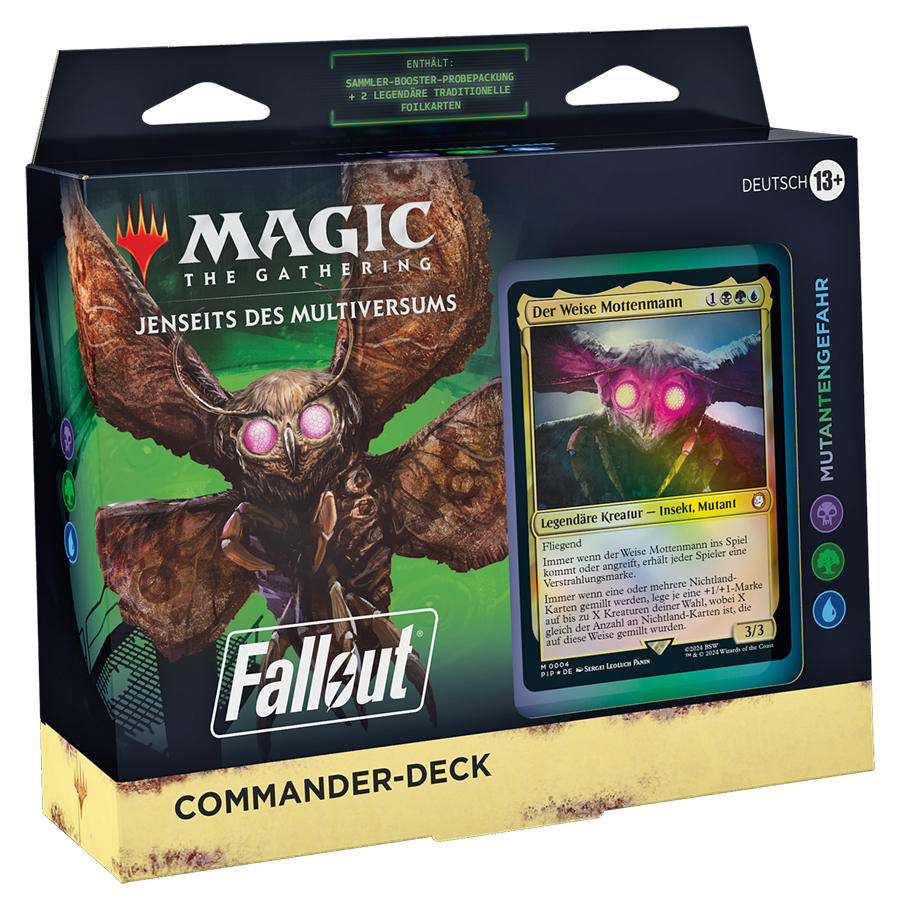 MTG - FALLOUT COMMANDER DECK MUTANT MENACE - EN - Ab 08.03.2024