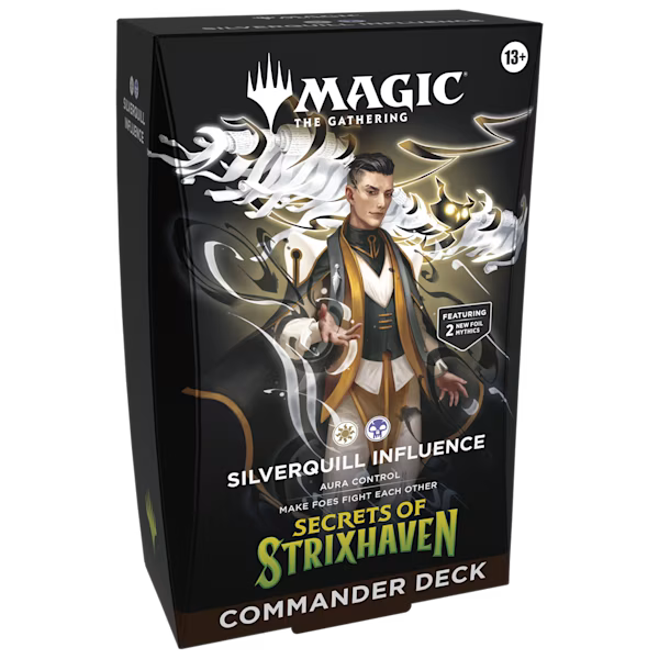 COMMANDER DECK SECRETS OF STRIXHAVEN SILVERQUILL INFLUENCE (EN)