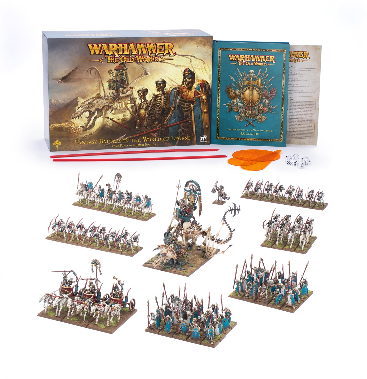 TOMB KINGS OF KHEMRI DEUTSCH SPECIAL RELEASE BOX