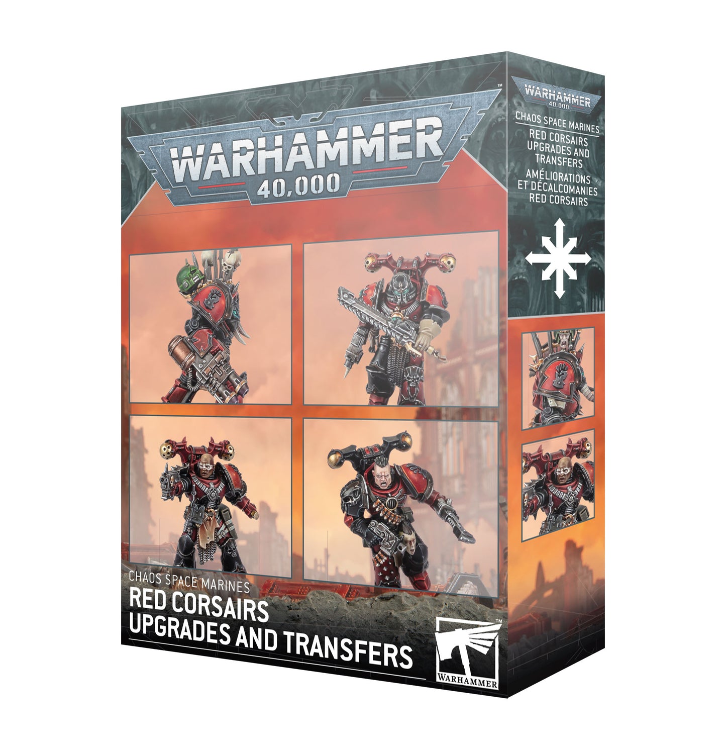 UPGRADES+ABZIEHBILDER DER ROTEN KORSAREN / RED CORSAIRS UPGRADES & TRANSFERS