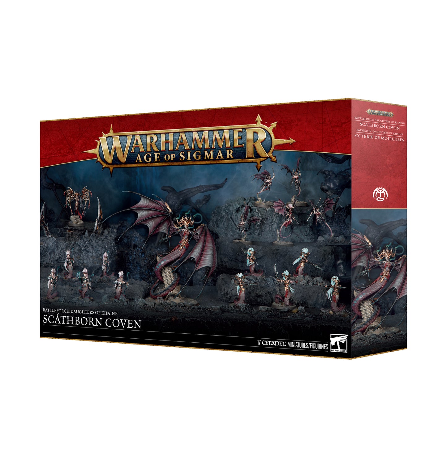 DAUGHTERS OF KHAINE BATTLEFORCE: SCÁTHGEBORENENZIRKEL / SCATHBORN COVEN