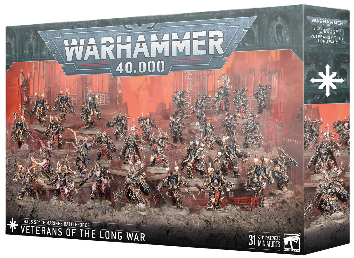Spezialbox Chaos Space Marines Veterans Of The Long War / Veteranen Des Langen Krieges