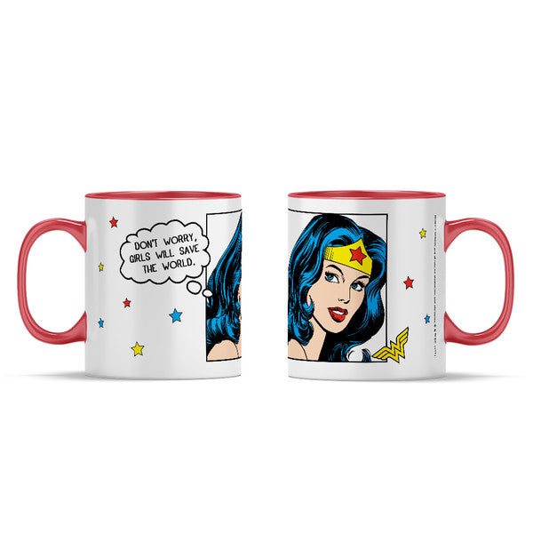 Tasse Wonder Woman white
