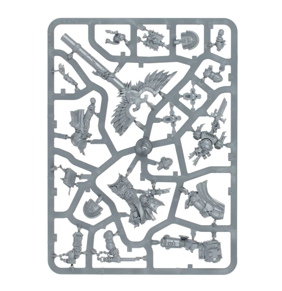 Ordenspriester Grimaldus & Gefolge