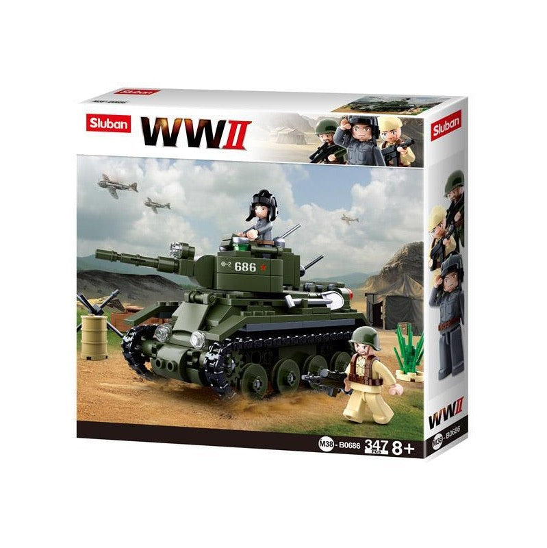Sluban Allied Light Cavalry Tank M38-B0686