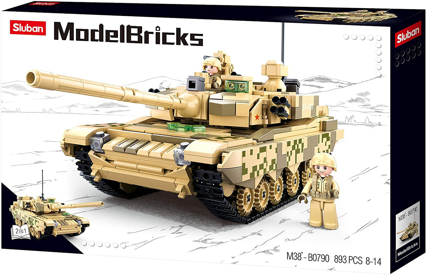Sluban Main Battle Tank M38-B0790