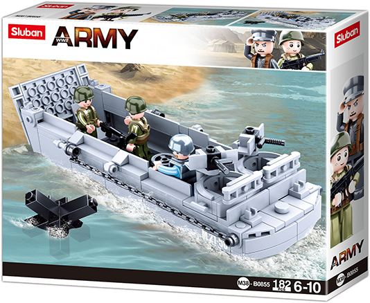 Sluban Allied Landings Craft M38-B0855