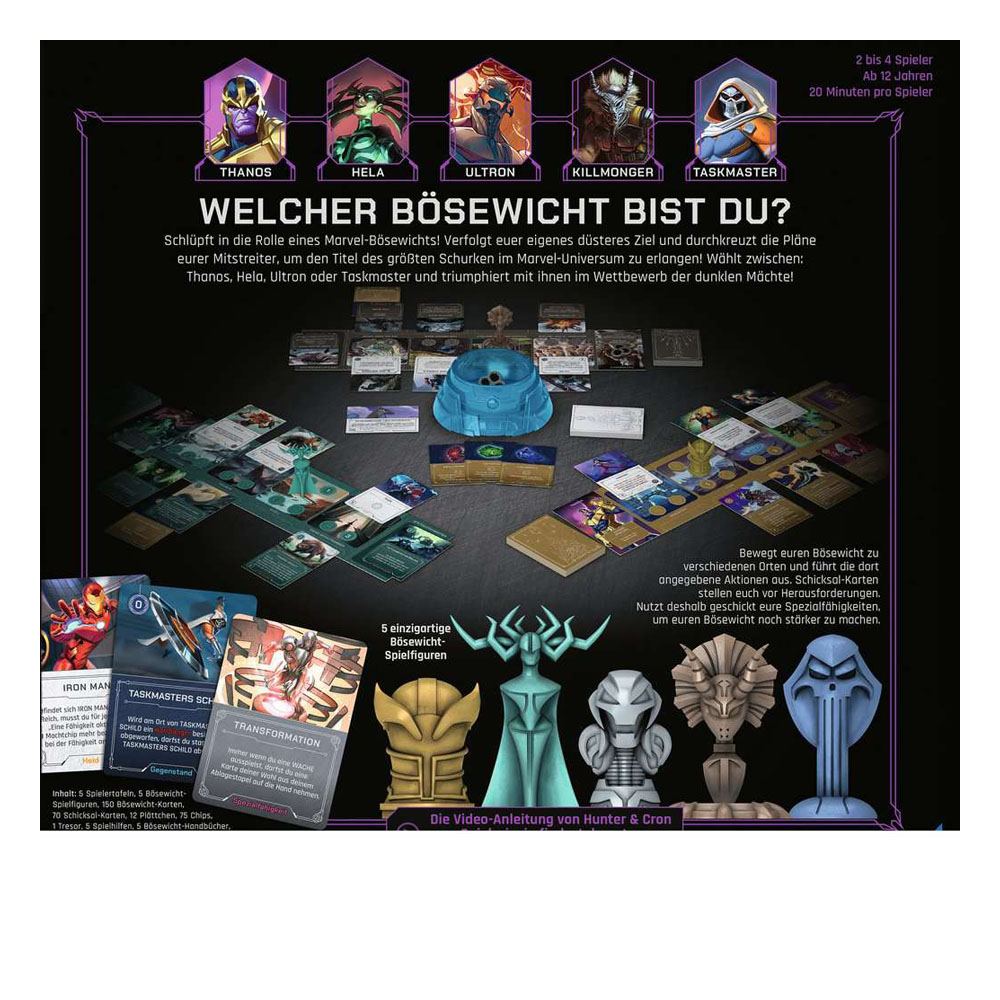 Marvel Villainous Brettspiel Infinite Power