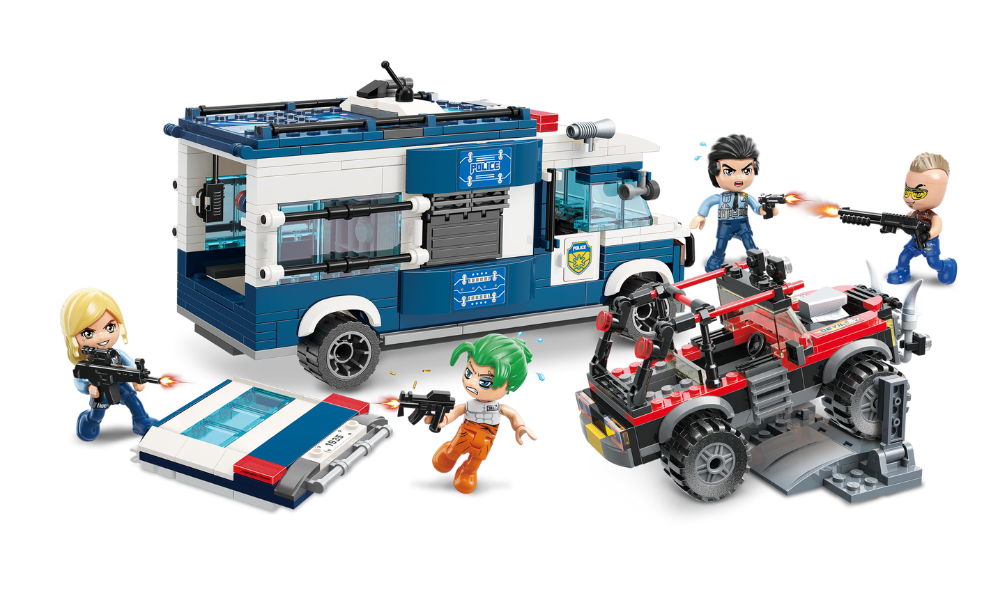 MineCity Überfall auf Gefangenentransport
