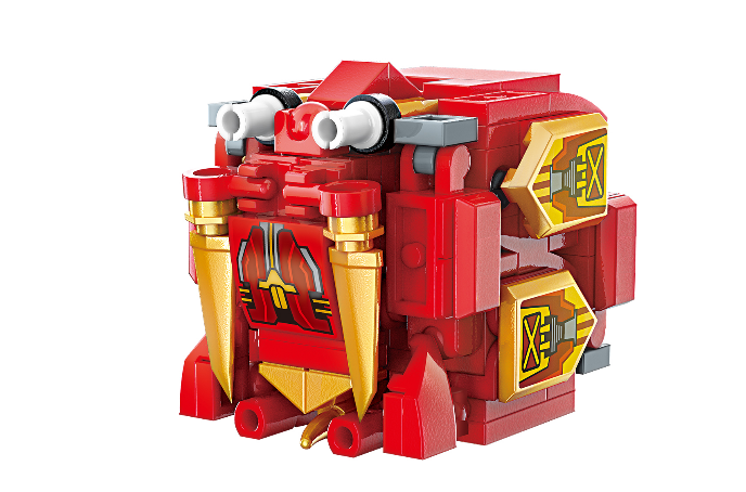 Trans-Collector machine armour beast cube Bulle