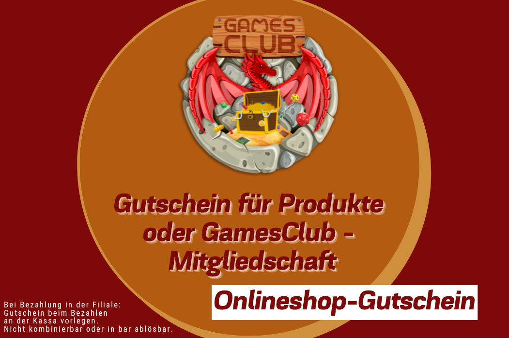 GamesClub Geschenkgutschein