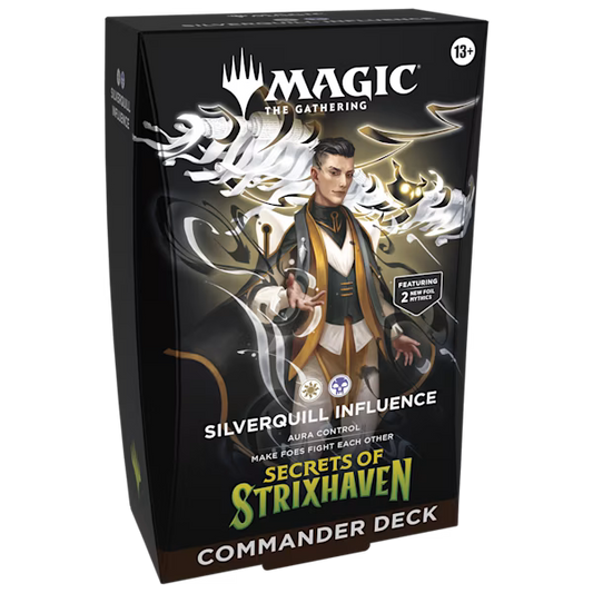 COMMANDER DECK SECRETS OF STRIXHAVEN SILVERQUILL INFLUENCE (EN)