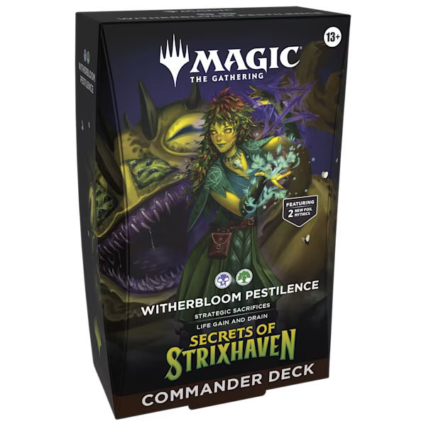 COMMANDER DECK SECRETS OF STRIXHAVEN WHITERBLOOM PESTILENCE (EN)