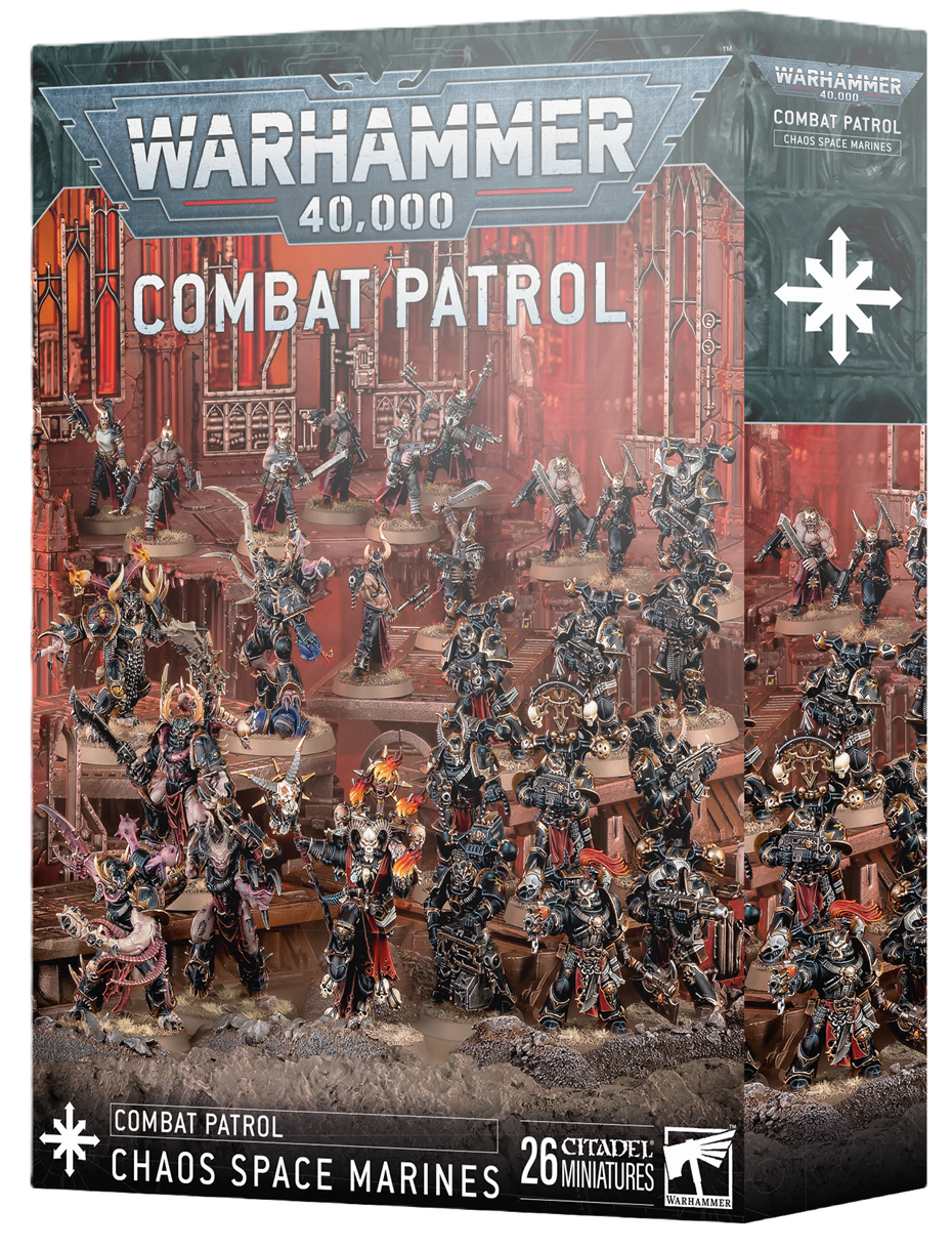 Kampfpatrouille der Chaos Space Marines / Combat Patrol Chaos Space Marines