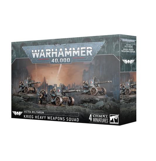 ASTRA MILITARUM: UNTERSTÜTZUNGSWAFFENTRUPP VON KRIEG / KRIEG HEAVY WEAPONS SQUAD