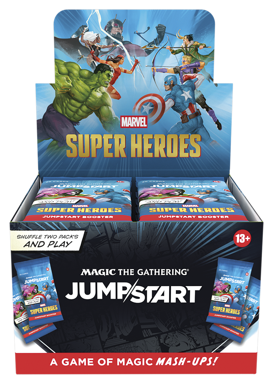DISPLAY JUMPSTART BOOSTER MARVEL SUPER HEROES (EN)