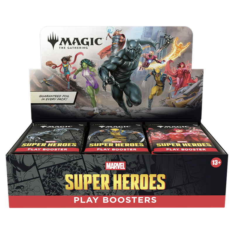 DISPLAY PLAY BOOSTER MARVEL SUPER HEROES (EN)