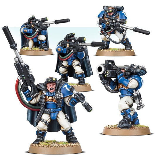 Scouts der Space Marines mit Scharfschützengewehr