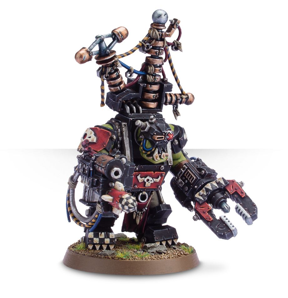 Big Mek in Megarüstung