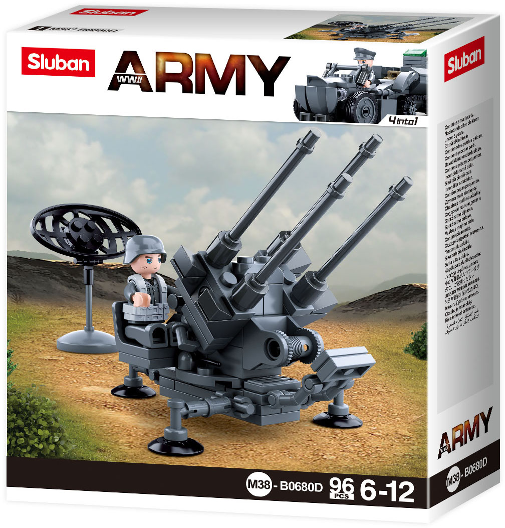 Sluban Army air-defense artillery M38-B0680D