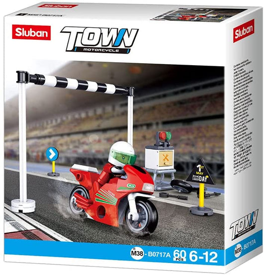 Sluban Racing Motorcycle M38-B0717A