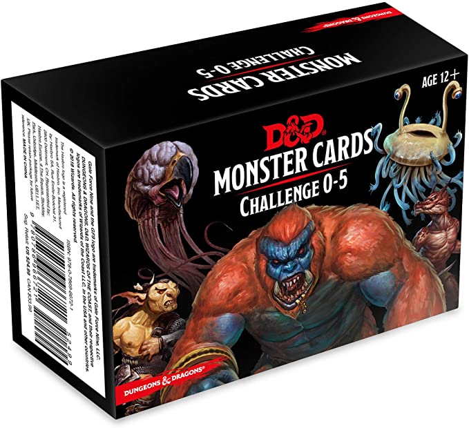 D&D Monsterkarten HG 0-5