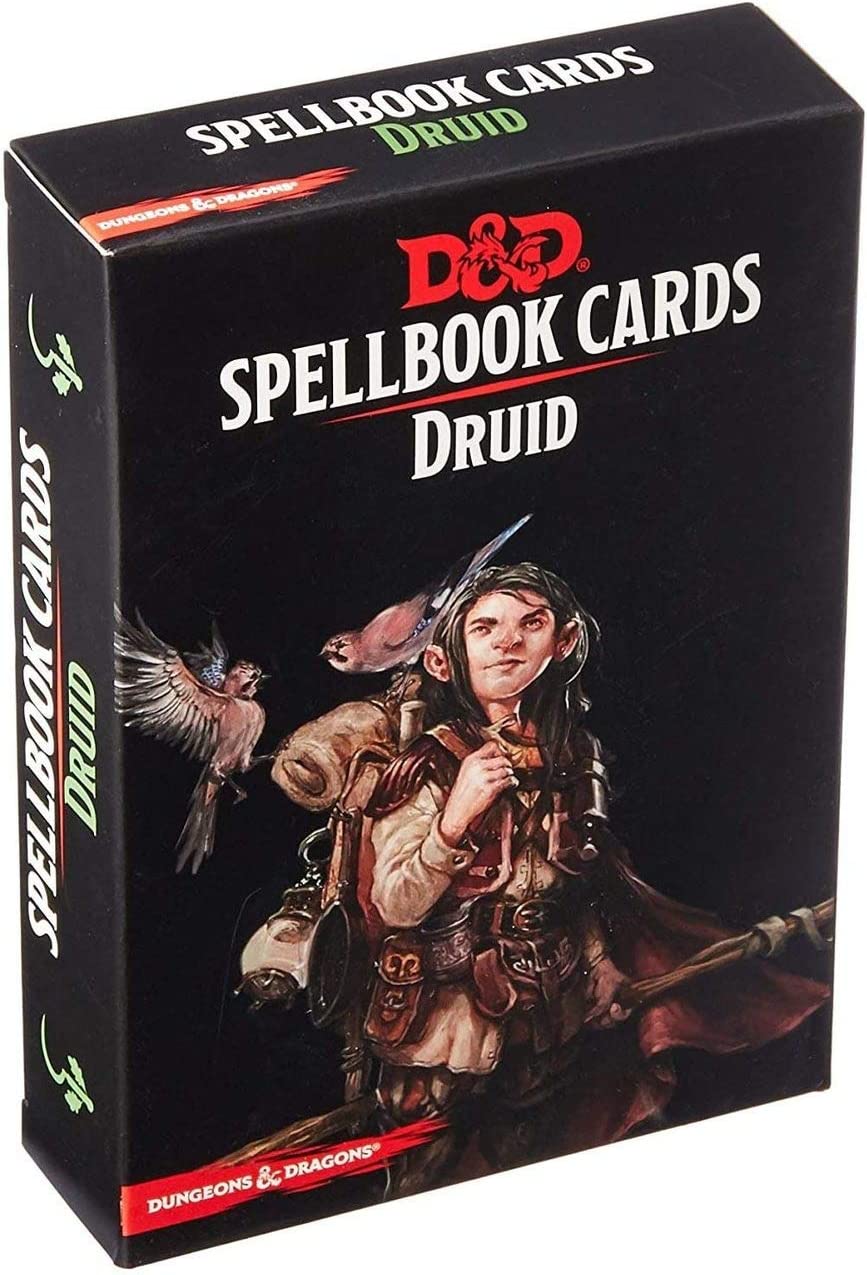 D&D Zauberkarten für Druiden