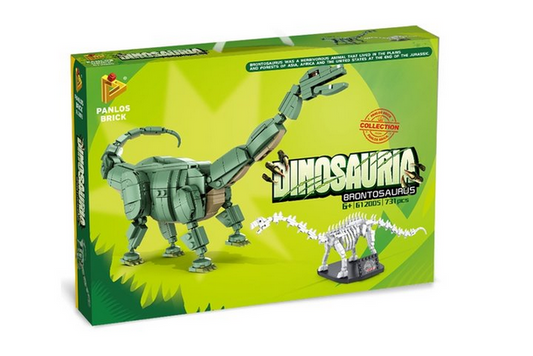 Dinosauria Brontosaurus + Fossil