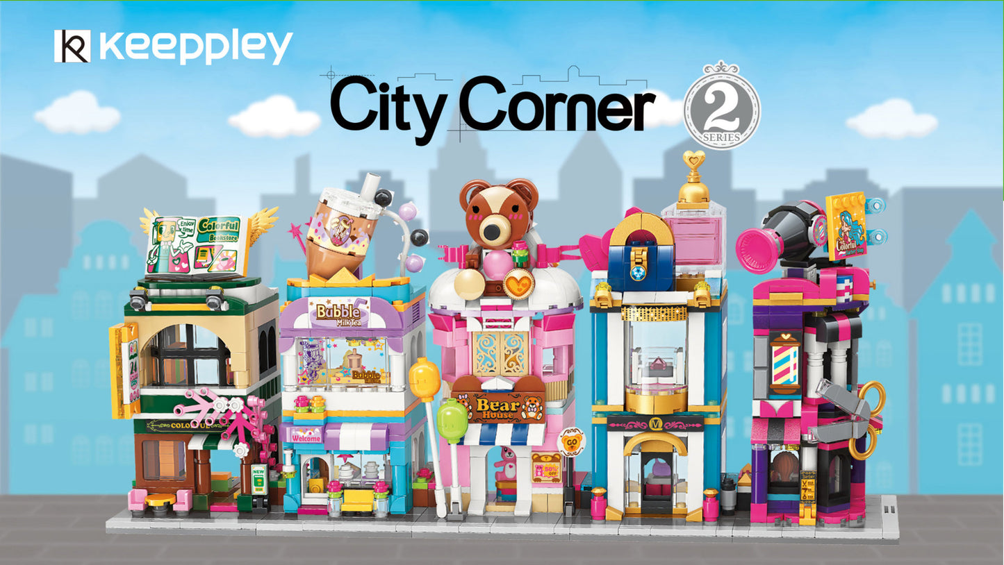 Keepplay City Corner Bubble Tea House