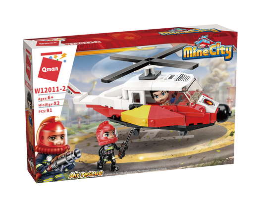 MineCity Feuerwehr Hubschrauber