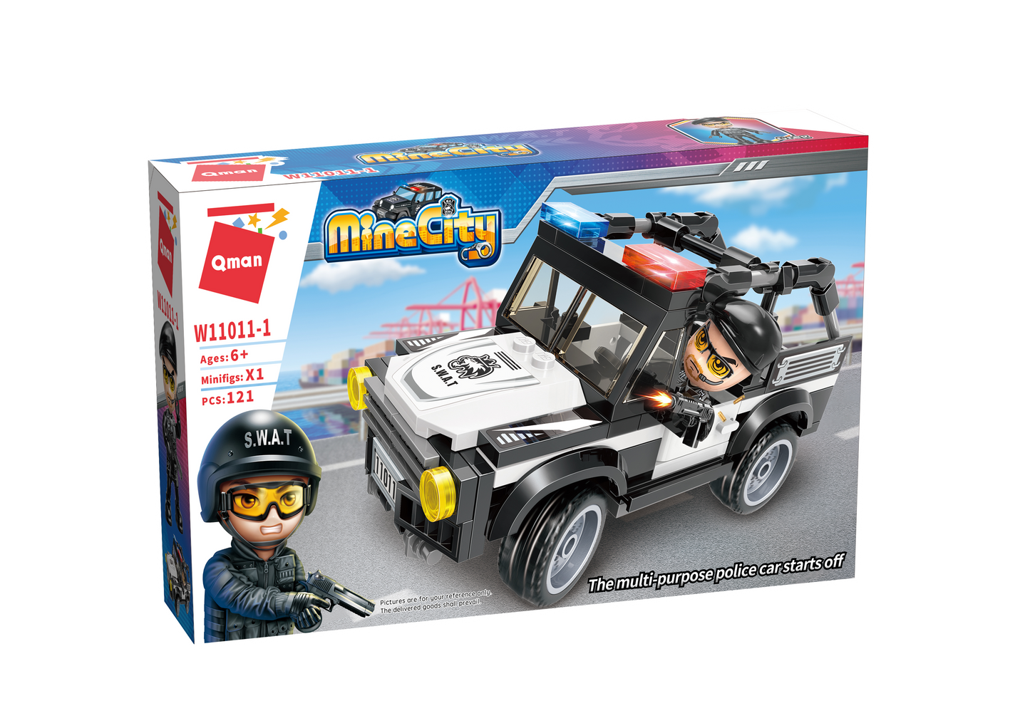 MineCity Mehrzweck-Polizeifahrzeug