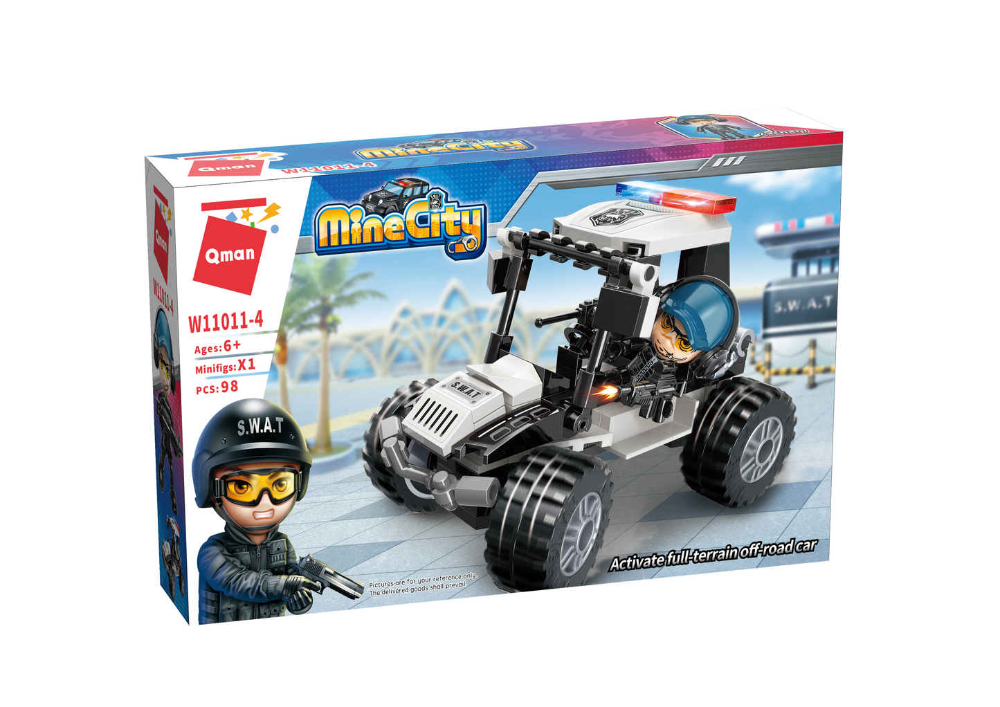 MineCity off-road Polizeiwagen