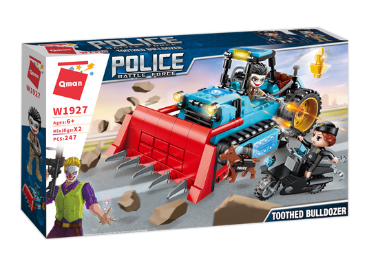 Police Toothed Bulldozer